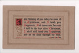 Greetings - Davis postcard - I AM THINKING OF YOU -  w04766