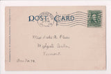 CT, Torrington - Library - @1906 postcard - E04049