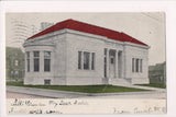 CT, TORRINGTON - Library - @1906 postcard - E04049