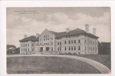 OH, Oberlin - MENs Building - vintage postcard - E04103