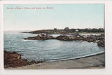 MA, Nahant - Senator Lodges Home and rocks - E04136