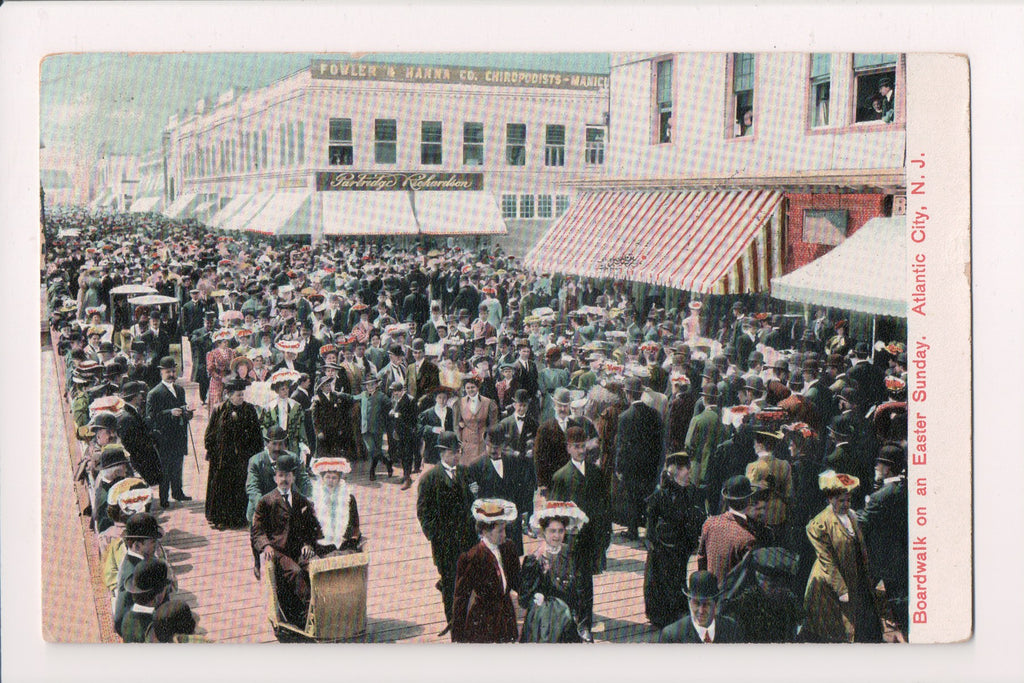 NJ, ATLANTIC CITY - Fowler and Hanna Chiropodist bldg, etc - E04165