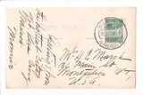 Foreign postcard - VERACRUZ, Mexico - RPPC - Street view with signs - E05016