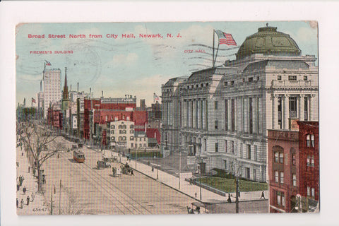 NJ, NEWARK - Broad Street, Gold Medal Flour sign - E05032