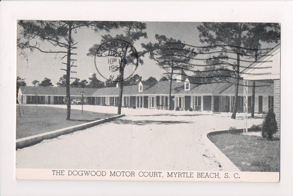 SC, MYRTLE BEACH - DOGWOOD Motor Court - @1956 postcard - E05042