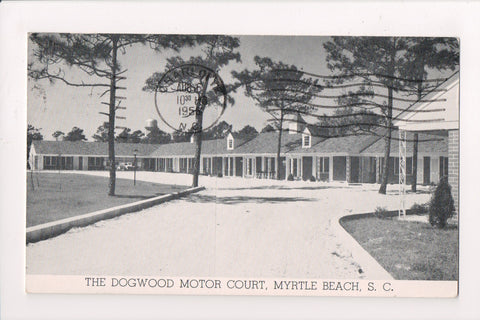 SC, MYRTLE BEACH - DOGWOOD Motor Court - @1956 postcard - E05042