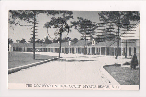 SC, Myrtle Beach - DOGWOOD Motor Court - @1956 postcard - E05042