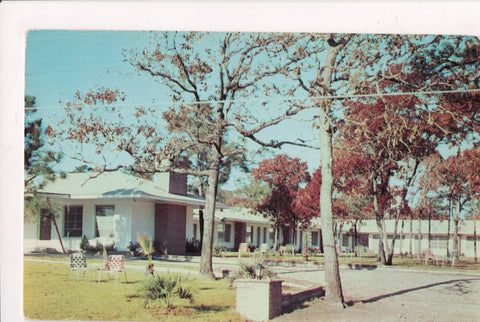 SC, MYRTLE BEACH - CORAL SANDS Hotel Court - @1952 postcard - E05045