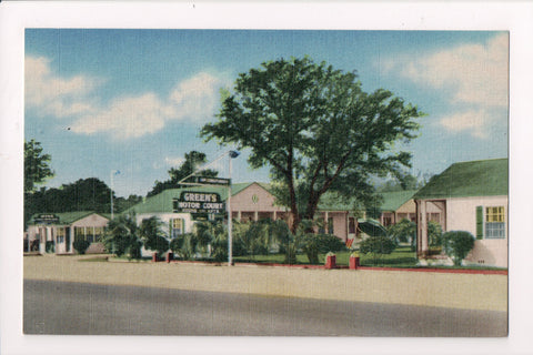 SC, MYRTLE BEACH - GREENs Motor Court - Vintage postcard - E05050