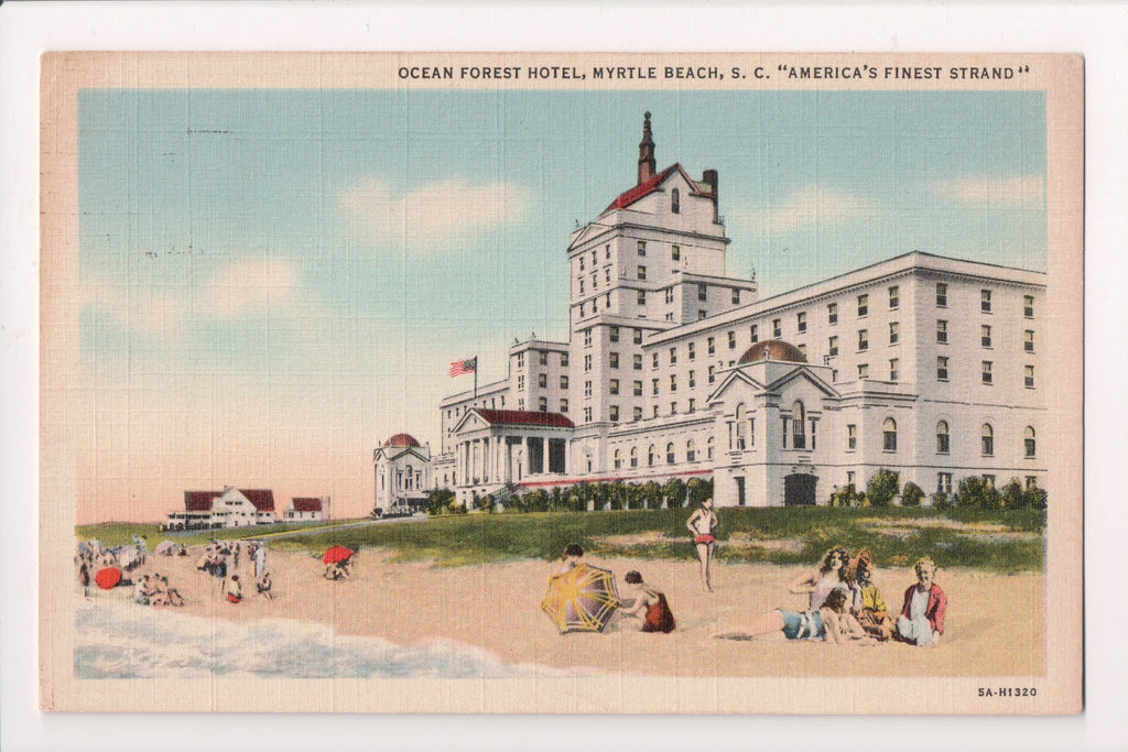 SC, MYRTLE BEACH - OCEAN FOREST - @1942 postcard - E05056