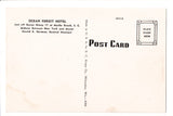 SC, MYRTLE BEACH - OCEAN FOREST postcard from above - E05057