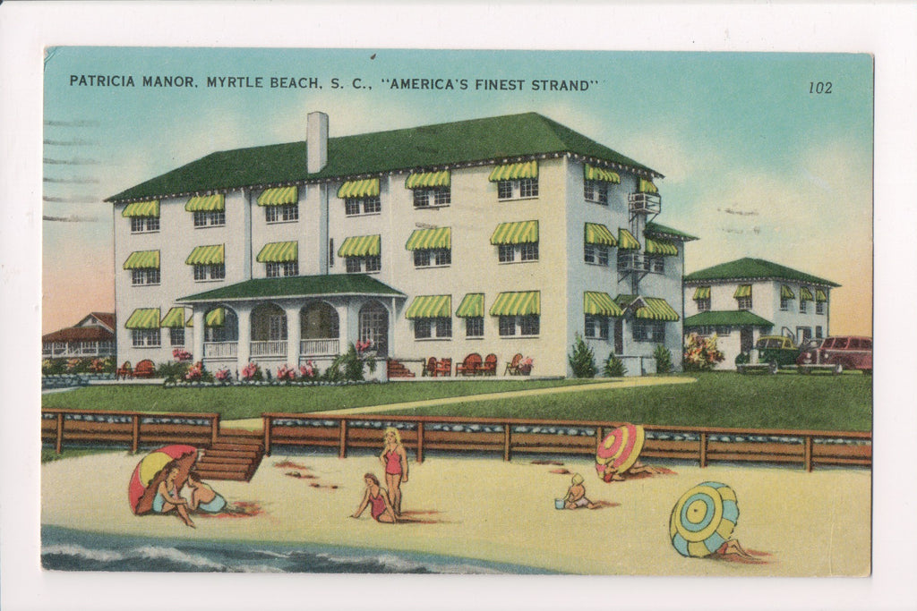 SC, MYRTLE BEACH - PATRICIA MANOR - @1956 (original SOLD E05058