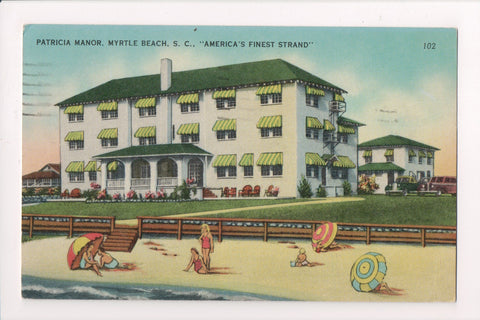 SC, MYRTLE BEACH - PATRICIA MANOR - @1956 (original SOLD E05058