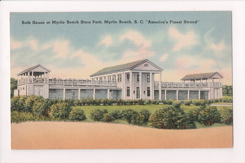SC, MYRTLE BEACH - BATH HOUSE at MB State Park (original SOLD) E05061-sc