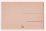 Xmas postcard - Gruss vom Nikolo - St Nick, black bag, sleigh - E05070