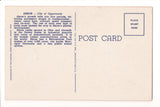 OH, AKRON - Large Letter greetings - Curt Teich - E05179
