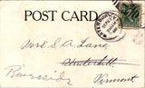 VT, WESTVILLE - Methodist Church, in snow - 1908 postcard - E09071