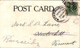 VT, Westville - Methodist Church, in snow - 1908 postcard - E09071