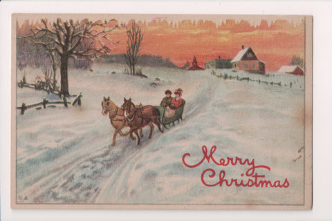 Xmas postcard - Christmas - Nash - E09087