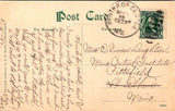 ME, Winthrop - Stanley House - Stanley Livery Stable sign - 1907 pc - E10033