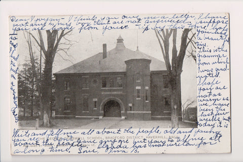 MA, Haverhill - George Cogswell school - 1905 postcard - E10172