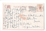 Valentine postcard - To my Valentine - angel street vendor, baker - E10242