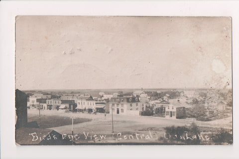 Canada - Oak Lake, MB - Central View of the town - RPPC - E10479