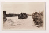 AK, YUKON - Five Finger Rapid - RPPC postcard - E17051