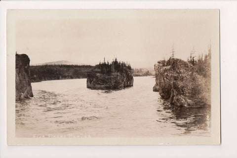 AK, YUKON - Five Finger Rapid - RPPC postcard - E17051