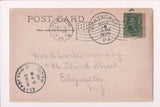 PA, Hazleton - Church Street High School, 1908 postcard - EP0055