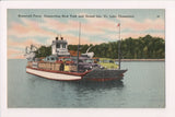 Ship Postcard - ROOSEVELT - Ferry, old cars - F09137