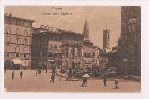 Foreign postcard - FIRENZE (Florence), Italy - Piazza della Signoria - F09203