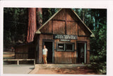 CA, SEQUOIA NATIONAL PARK - Post Office, PO - postcard - F09296