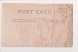 Train - Railroad - large car, steep incline w/people, horse and buggy RPPC - F09