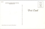 SC, ANDERSON - US Post Office building postcard - F09298
