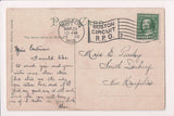 MA, So Boston - Lawleys Ship Yards from water postcard - F17428