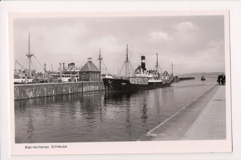 Ship Postcard - HAITHABU - Kiei-Holtenau, Germany RPPC - F17449