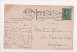 IL, DIXON - Fire Department men and wagons postcard - FF0002