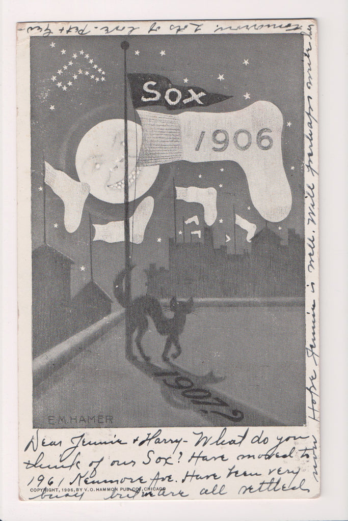 Sports postcard - Chicago White Sox, 1906 (original SOLD) FF0012