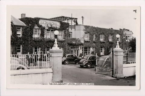 Foreign Postcard - IRELAND - Ennis Co Clare - OLD GROUND Hotel RPPC - FF0028