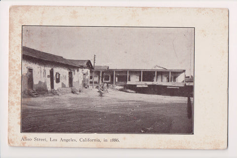 CA, Los Angeles - Aliso St in 1886 - O & E E Sweet Publ - FF0029