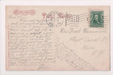 NY, AMSTERDAM - Main St West scene - The Warner - postcard - FF0030