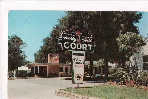 FL, Holly Hill - Holly Hill Court, 721 Ridgewood Ave, postcard - 405259