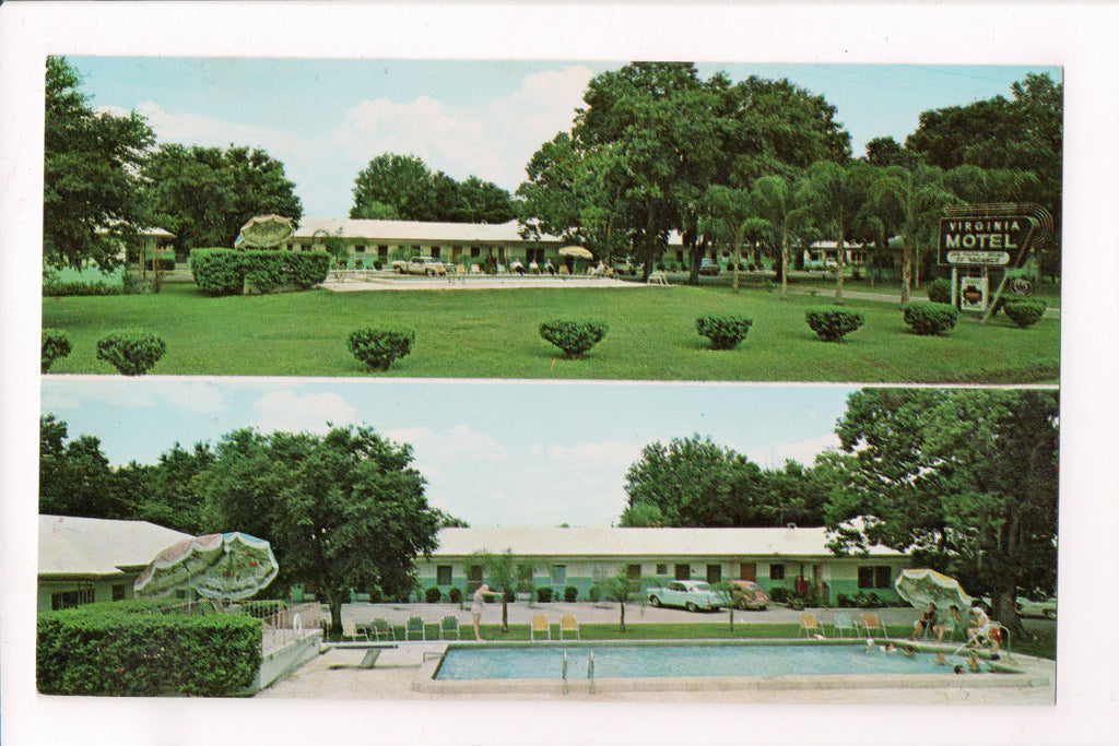 FL, KISSIMMEE - Virginia Motel, vintage postcard - 800435