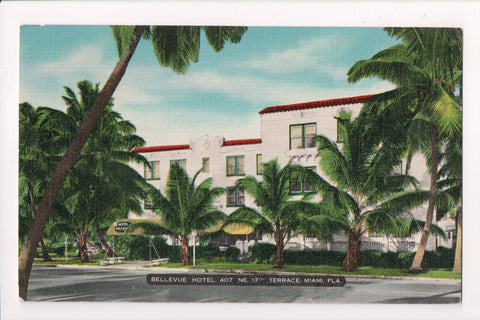 FL, MIAMI - Bellevue Hotel, 407 NE 17 Terrace postcard - A05165
