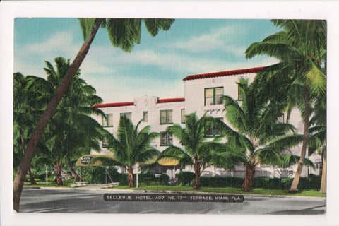 FL, Miami - Bellevue Hotel, 407 NE 17 Terrace postcard - A05165