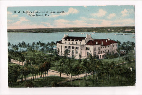 FL, Palm Beach - H M Flager residences at Lake Worth - @1914 - w02640