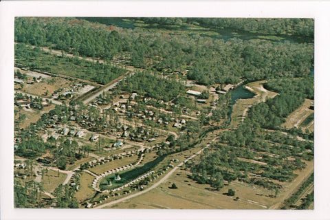 FL, Sorrento - Wekiva Falls Resort, @1983 aerial view, vintage postcard - 800548