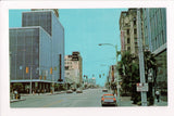 FL, ST PETERSBURG - Central Ave, Banks, Taxi etc postcard - C-0127