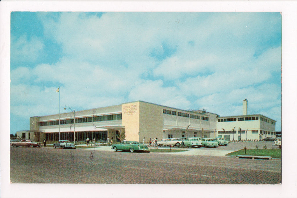 FL, ST PETERSBURG - Post Office, PO, vintage postcard - F09295